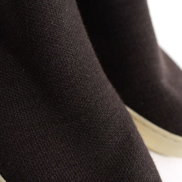 Rothy’s Boots Merino Wool Chelsea Brown and Cream 9.5 - Picture 9 of 15